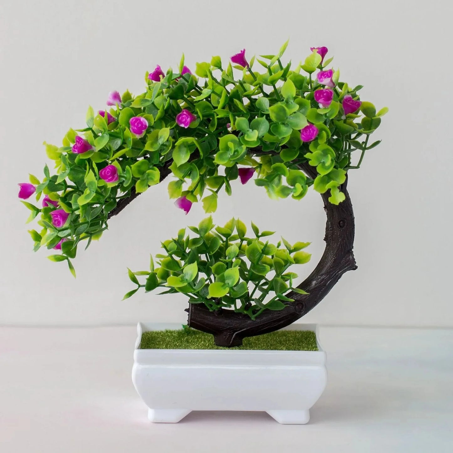 Plantas Bonsai Artificiais em Vasos