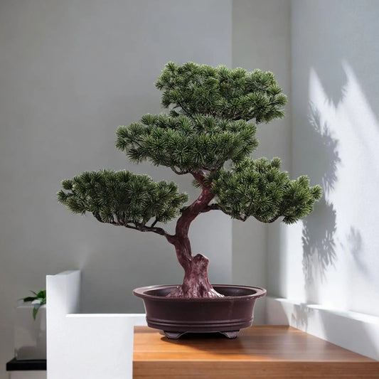 Planta Bonsai Artificial em Vaso