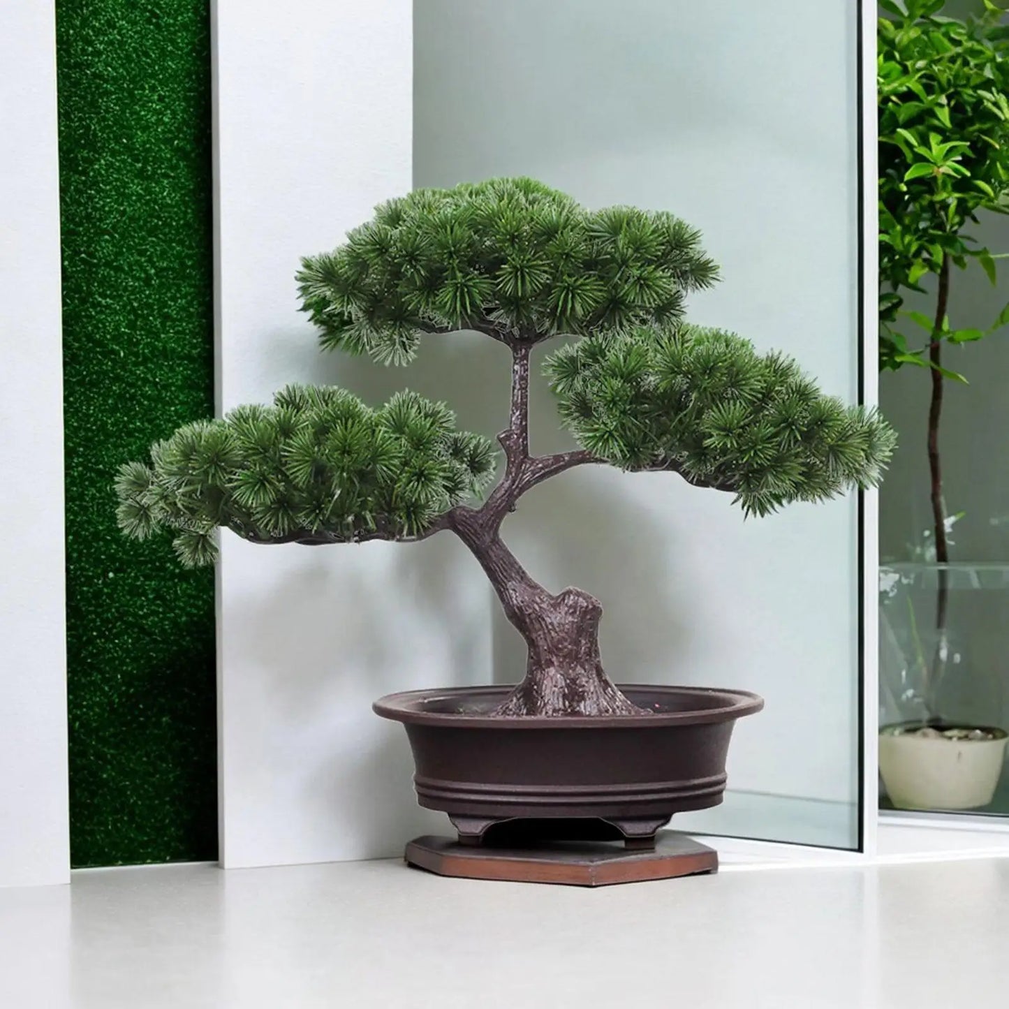 Planta Bonsai Artificial em Vaso