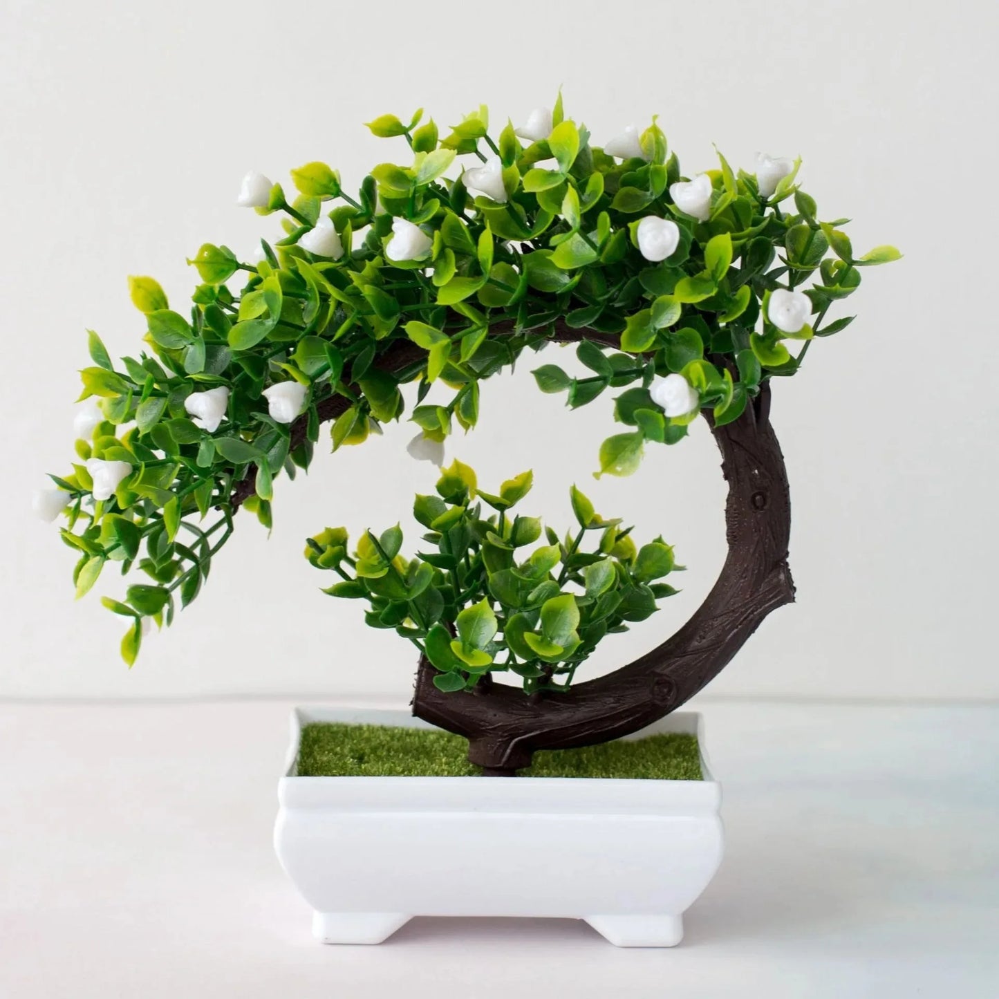 Plantas Bonsai Artificiais em Vasos