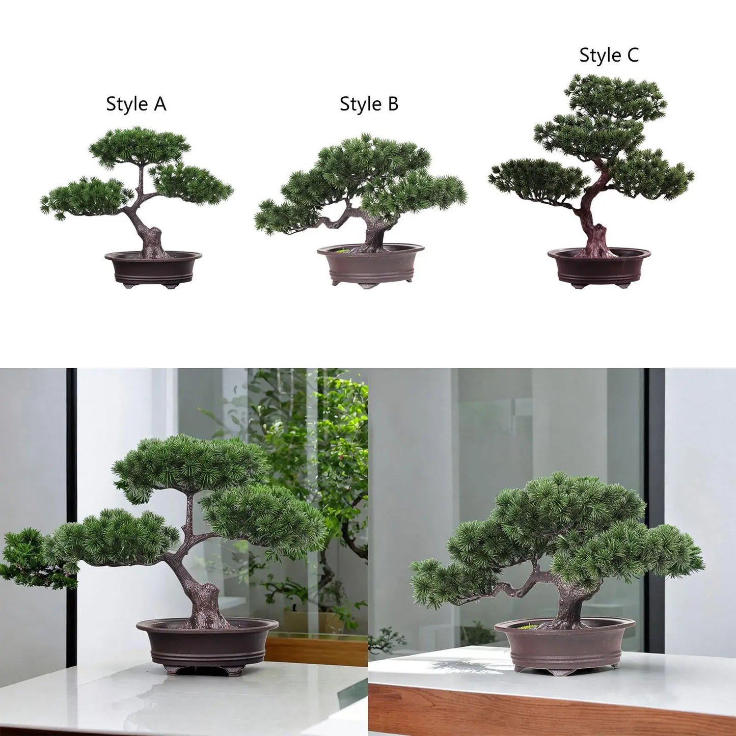 Planta Bonsai Artificial em Vaso