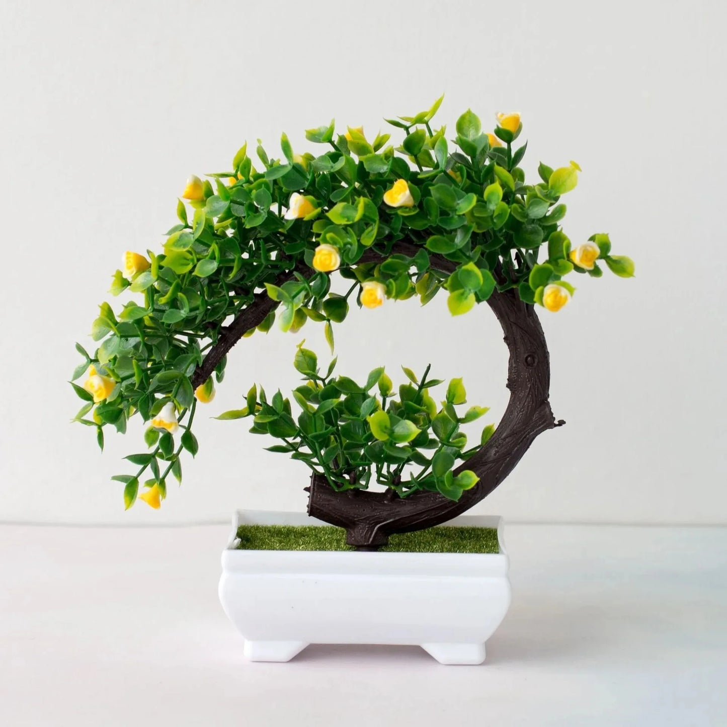 Plantas Bonsai Artificiais em Vasos