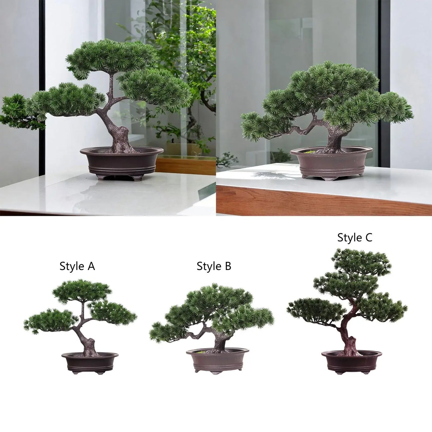 Planta Bonsai Artificial em Vaso